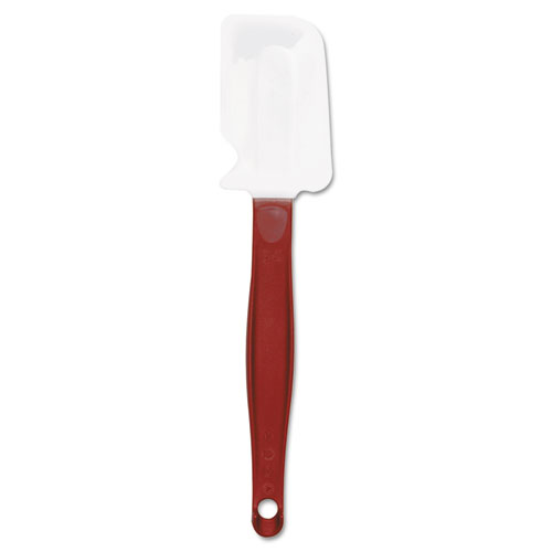 High-Heat Cook's Scraper, 9 1/2 In, Red/white