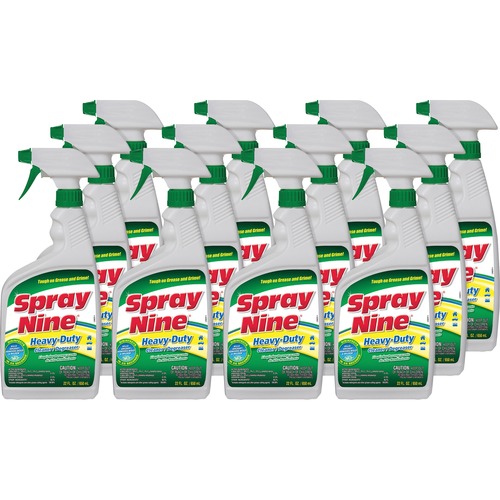 ITW Permatex Inc  Cleaner/Disinfectant Spray, Multipurpose, 22oz, 12/CT, CL