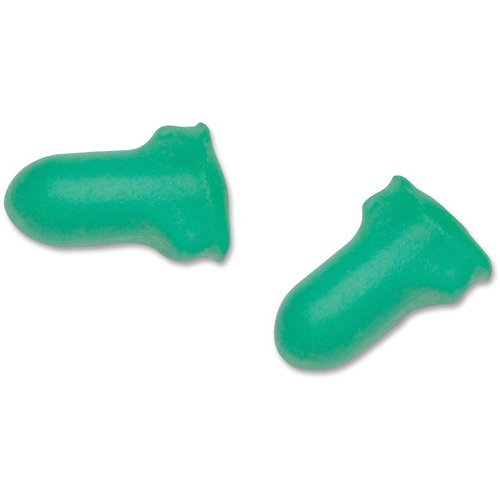 Ear Plugs, Low-Pressure Foam, Uncorded, 200/PK, GN