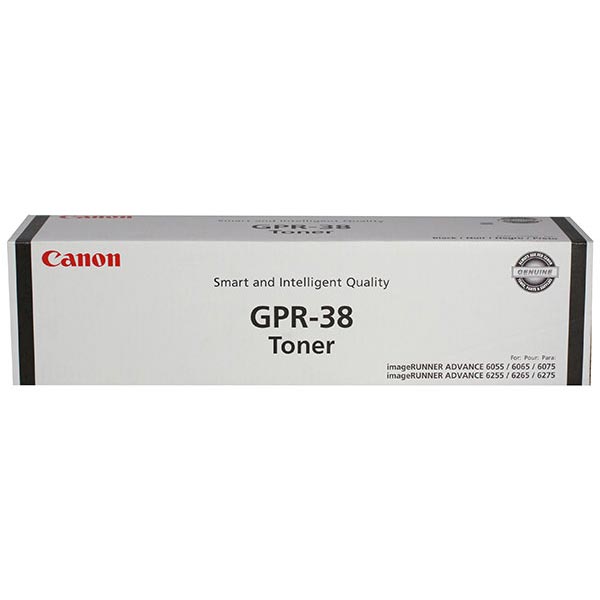 3766B003AA (GPR-38) TONER, 56000 PAGE-YIELD, BLACK