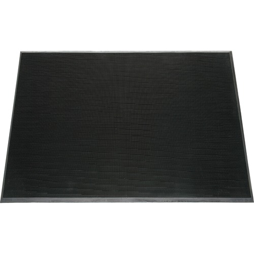 7220015826248, 3-MAT ENTRY SYSTEM SCRAPER MAT, 36 X 72, BLACK