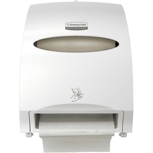 ELECTRONIC TOWEL DISPENSER, 12.7W X 9.572D X 15.761H, WHITE