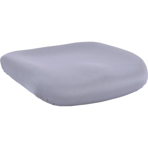 Seat, f/Chair Frame, Padded, Fabric, 21"x20-1/8"x3", Gray
