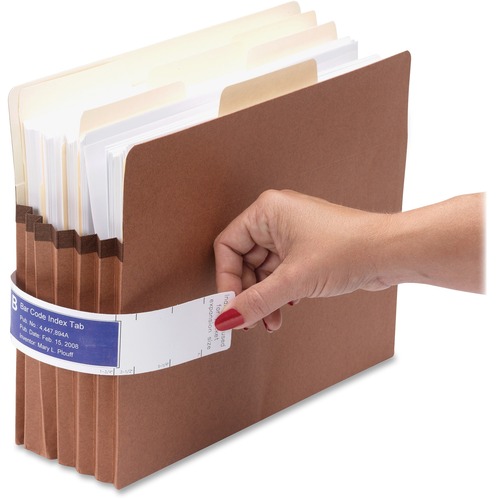 Viewables Pocket Label Pulls, 10 1/8 X 1 5/8, White, 45/pack