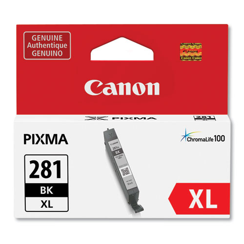 2037C001 (CLI-281) CHROMALIFE100 INK, BLACK