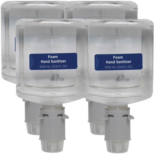 Pacific Blue Ultra Soap/sanitizer Dispenser Refill, Unscented, 1000ml, 4/ct