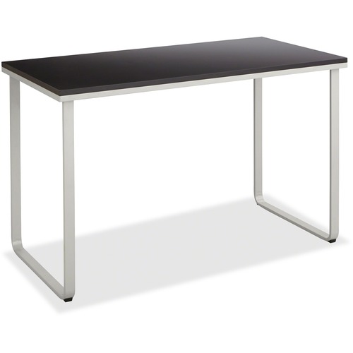 Steel Workstation, 47-1/4w X 24d X 28-3/4h, Black/silver