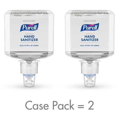 HEALTHCARE ADVANCED HAND SANITIZER FOAM, 1200 ML, CLEAN SCENT, FOR ES6 DISPENSERS, 2/CARTON