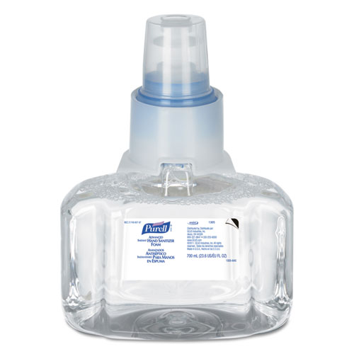 ADVANCED HAND SANITIZER FOAM, LTX-7, 700 ML REFILL