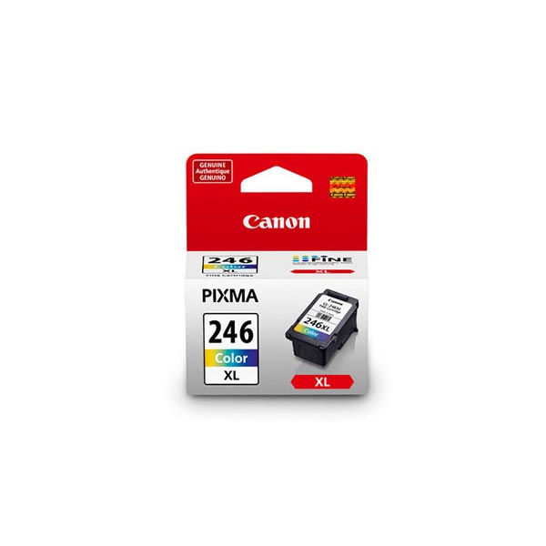 8280B001 (CL-246XL) CHROMALIFE100+ HIGH-YIELD INK, 300 PAGE-YIELD, TRI-COLOR