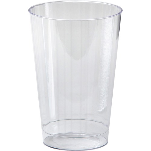Tumblers, Milan, Plastic, 10oz., 16/PK, Clear