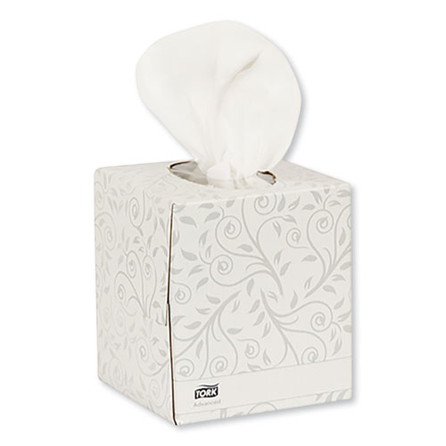 ADVANCED FACIAL TISSUE, 2-PLY, WHITE, CUBE BOX, 94 SHEETS/BOX, 36 BOXES/CARTON