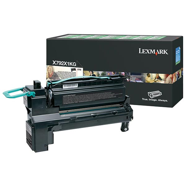 X792X1KG RETURN PROGRAM EXTRA HIGH-YIELD TONER, 20000 PAGE-YIELD, BLACK