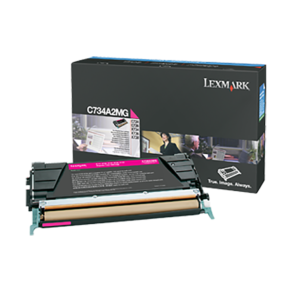 C734a2mg Toner, 6000 Page-Yield, Magenta