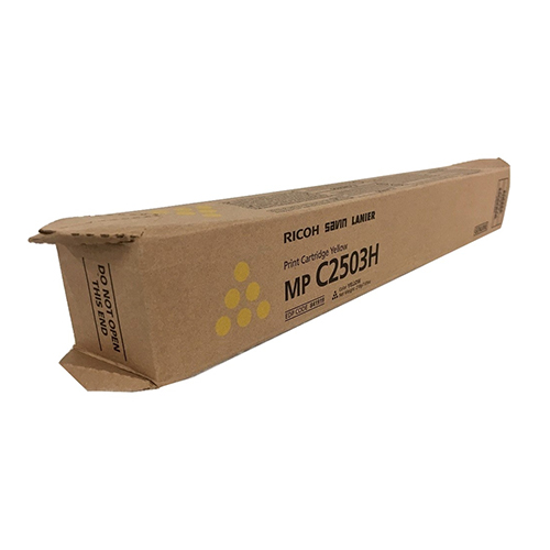 Ricoh MP C2003 C2503 Lanier MP C2003 C2503 Savin MP C2003 C2503 Yellow Toner Cartridge (9500 Yield)