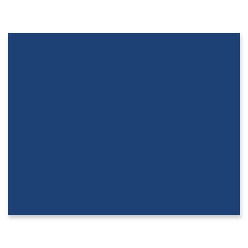 Peacock Four-Ply Railroad Board, 22 X 28, Dark Blue, 25/carton