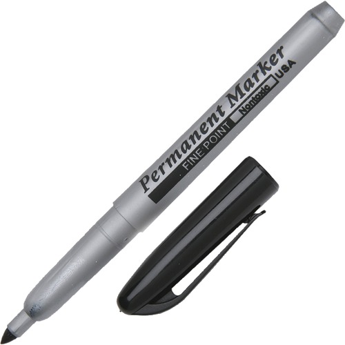 7520000433408, PERMANENT MARKER, FINE POINT, BLACK, DOZEN