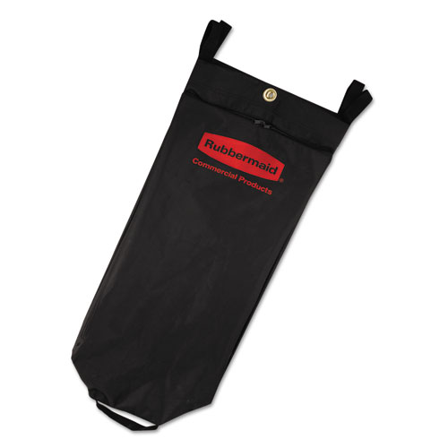 FABRIC CLEANING CART BAG, 26 GAL, 17.5" X 33", BLACK