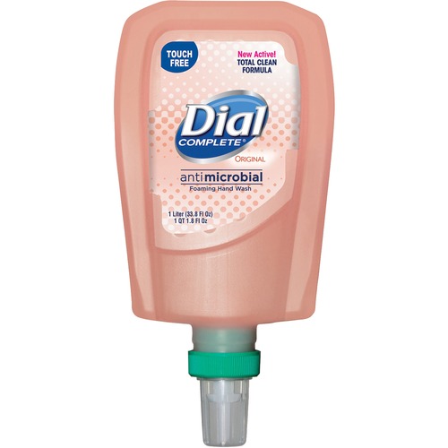 Handwash Refill,f/TF FIT,Foam,Antimicrobial,1L,3/CT,Peach