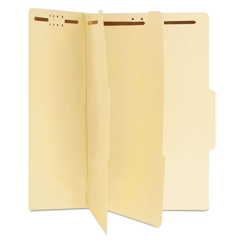 Manila Classification Folders, Legal, Six-Section, 15/box
