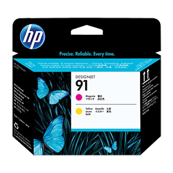 Hewlett-Packard  HP 91 Printhead Cartridge, Magenta/Yellow