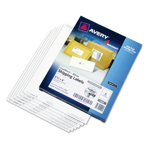 7530013494464, LASER LABELS, 3 1/3 X 4, WHITE, 600 LABELS/BOX