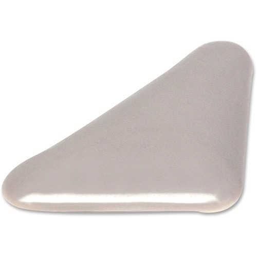 File Cabinet Sliders, Triangle, 4/PK, Gray