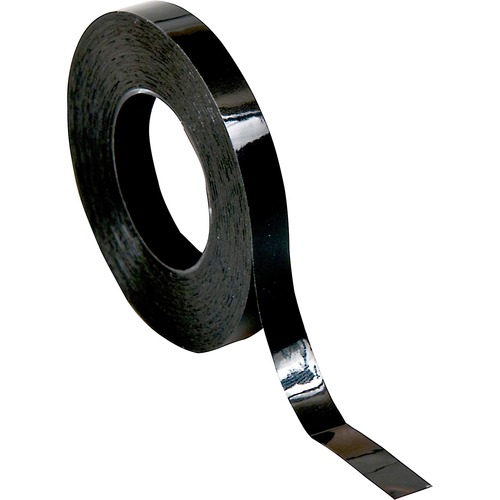 Graphic Chart Tape, 1/4" X 324", Glossy Black