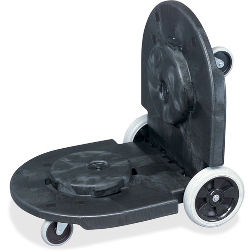 Dolly,Brute Tandem,40 Gal. Cap,20-13/16"x45-5/16"x8-3/4",BK
