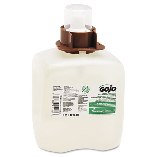 8520015562577 GOJO SKILCRAFT GREEN SEAL FOAM HANDWASH, BIODEGRADABLE, UNSCENTED, 1,200 ML REFILL, 3/BOX