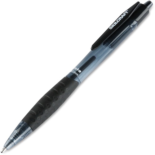 7520016451148, VISTA BALLPOINT RETRACTABLE PEN, BLACK INK, BOLD, DOZEN