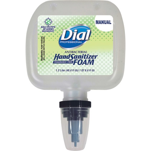 Antibacterial Foaming Hand Sanitizer, 1.2 L Refill, Fragrance-Free