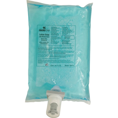 AUTOFOAM HAND SOAP REFILL, LOTION SOAP WITH MOISTURIZER, 1100 ML, 4/CARTON