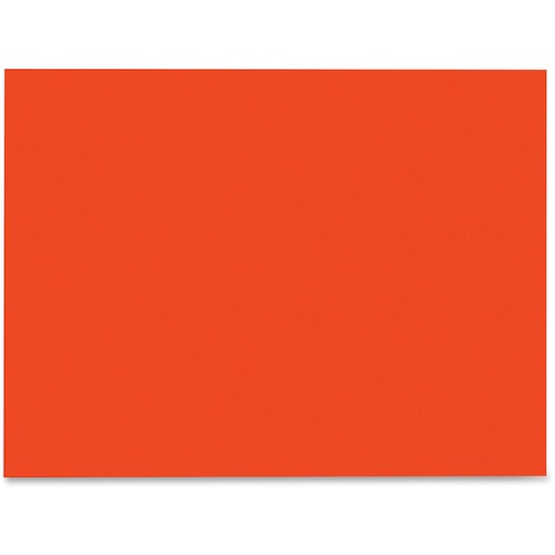 Construction Paper, 58 Lbs., 9 X 12, Orange, 50 Sheets/pack