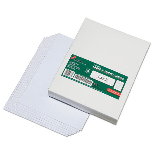 7530016471414, RECYCLED ADDRESS LABELS, 1 1/3 X 4, 3500/BOX