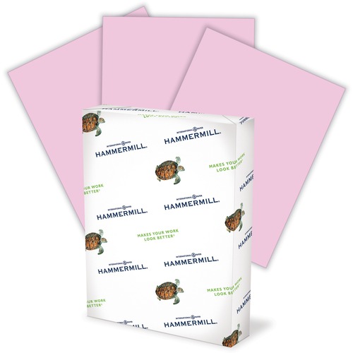 RECYCLED COLORS PAPER, 20LB, 8-1/2 X 11, LILAC, 500/RM, 10 RM/CT
