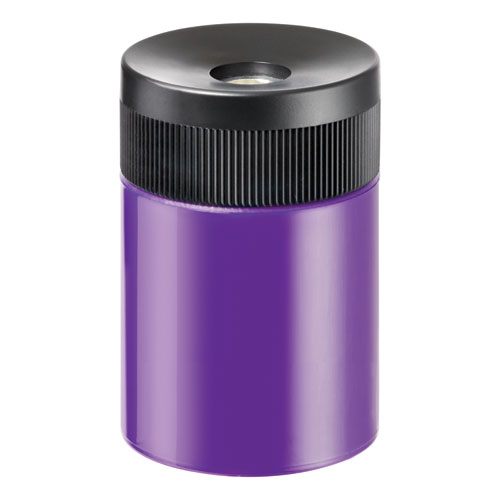 HANDHELD BARREL PENCIL SHARPENER, ASSORTED, 6/BOX