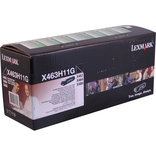 X463H11G (X463) RETURN PROGRAM HIGH-YIELD TONER, 9000 PAGE-YIELD, BLACK
