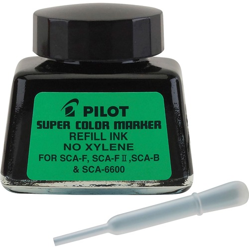 Jumbo Marker Refill Ink, For Permanent Markers, 1 Oz Ink Bottle, Black