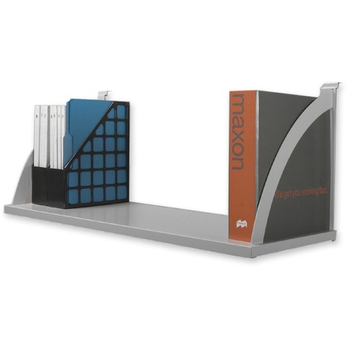 Verse Panel System Hanging Shelf, 48w X 12-3/4d, Gray