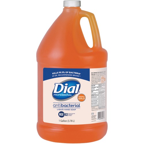 GOLD ANTIMICROBIAL LIQUID HAND SOAP, FLORAL FRAGRANCE, 1 GAL BOTTLE, 4/CARTON