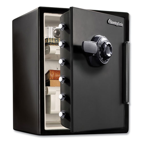 FIRE-SAFE W/COMBINATION ACCESS, 2 FT3, 18.6 X 19.3 X 23.8, BLACK