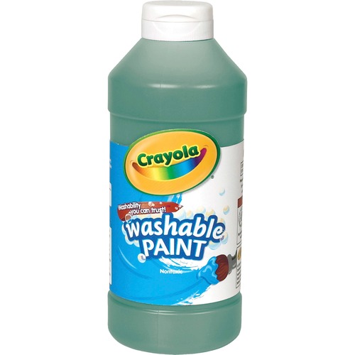 Paint, Washable, Squeeze Bottle, 16 Oz, Green