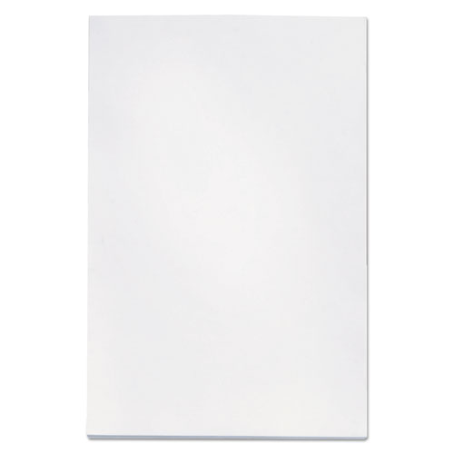 SCRATCH PADS, UNRULED, 4 X 6, WHITE, 100 SHEETS, 120/CARTON