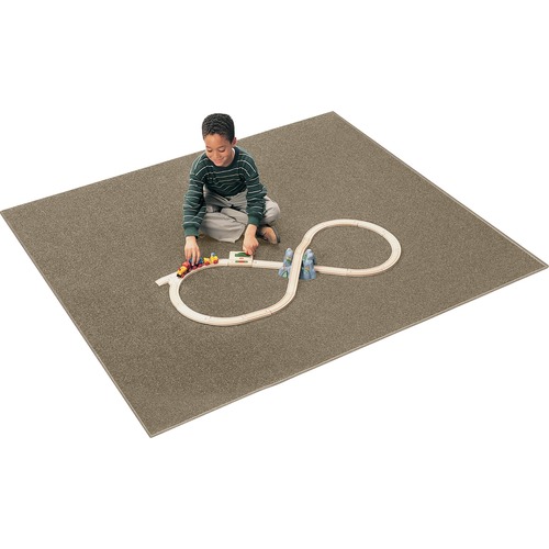 Mt. St. Helen Solid Rug, 6'x9', Marine Blue
