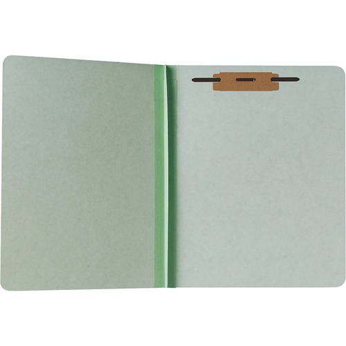 7530009268981 SKILCRAFT EXTRA HEAVY-DUTY FILE FOLDER WITH ONE FASTENER, STRAIGHT TAB, LETTER SIZE, LIGHT GREEN, 100/BOX