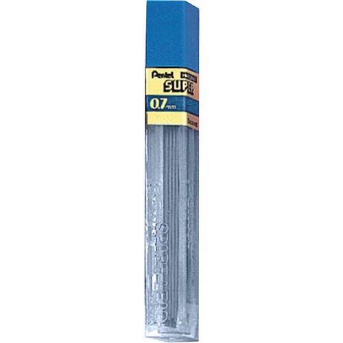 Hi-Polymer Lead, 0.7 mm, Medium, 2H, 12/TB, Black