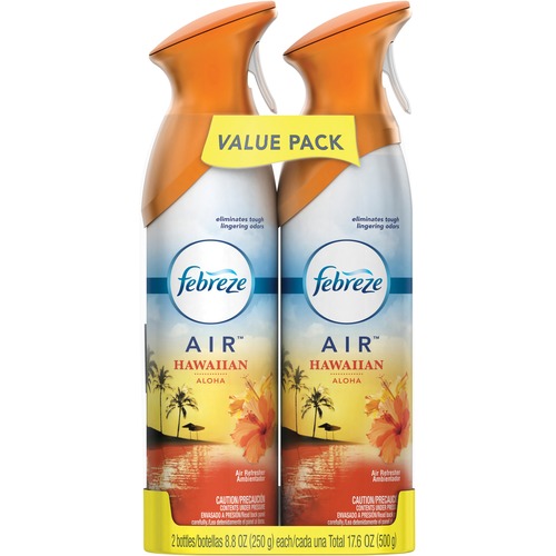 AIR, HAWAIIAN ALOHA, 8.8 OZ AEROSOL, 2/PACK, 6 PACKS/CARTON