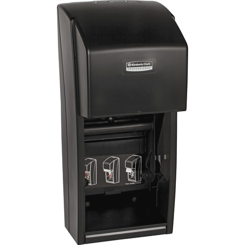 ESSENTIAL SRB TISSUE DISPENSER, 6 6/10 X 6 X 13 6/10, PLASTIC, SMOKE