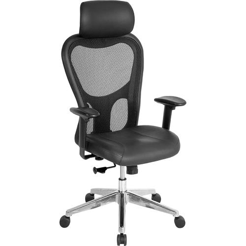 Executive High-Back Chair, 24-7/8"x23-5/8"x52-7/8", Black